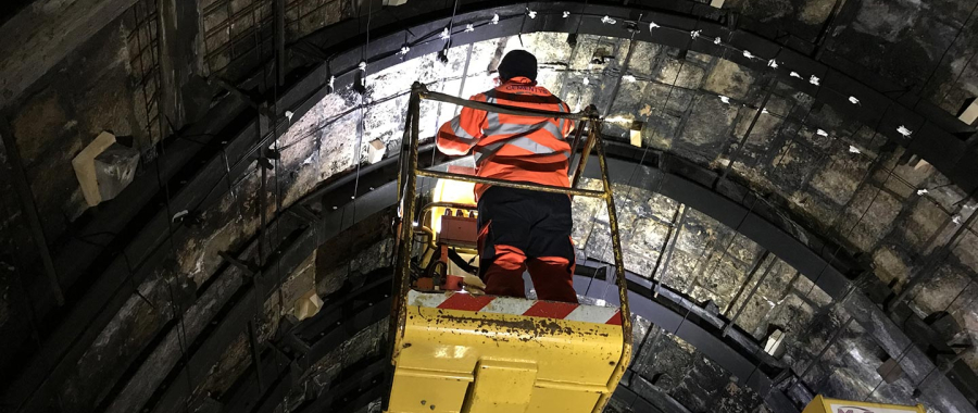 monitoring et auscultation infrastructures tunnels